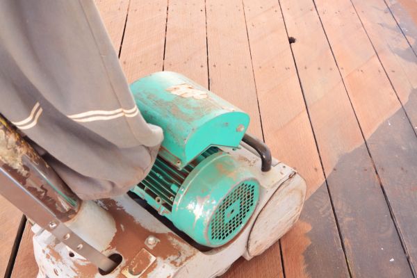 Cedar Deck Sanding in Staten Island